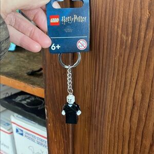 LEGO Harry Potter Black and White Keychain